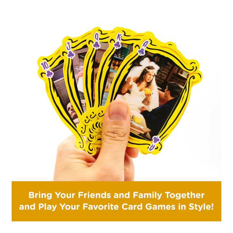 FRIENDS - Cartes à jouer en forme de moment de la série TV 