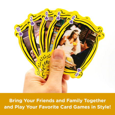 FRIENDS - Cartes à jouer en forme de moment de la série TV 