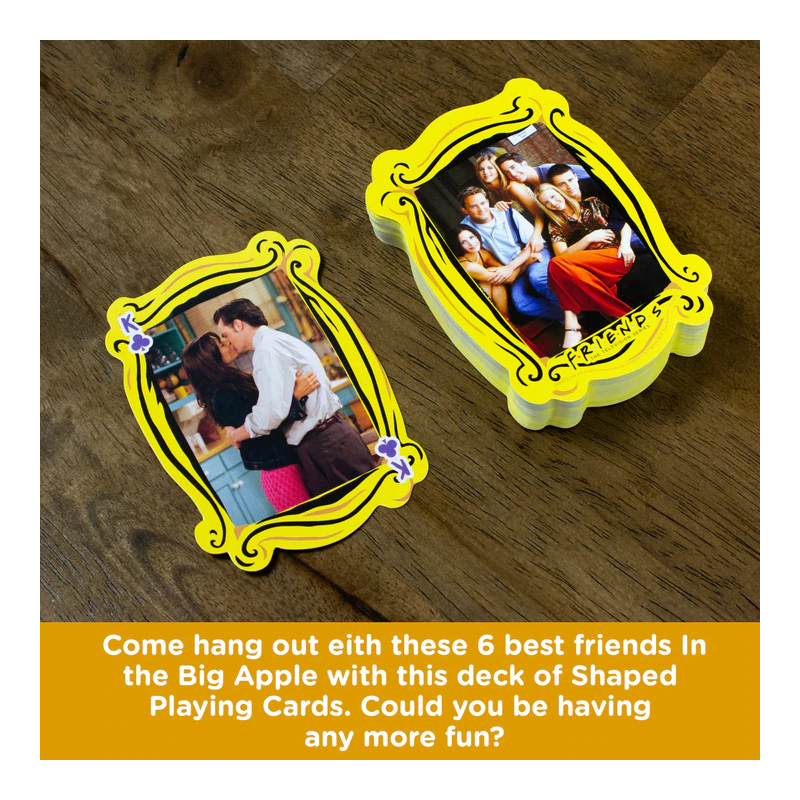 FRIENDS - Cartes à jouer en forme de moment de la série TV 