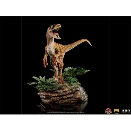 JURASSIC PARK LOST WORLD -Velociraptor Del. -Statue ArtScale 1/10 18cm 