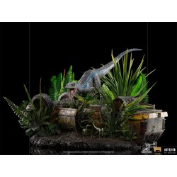 JURASSIC WORLD FALLEN KINGDOM - Blue Deluxe -Statue ArtScale 1/10 24cm  2