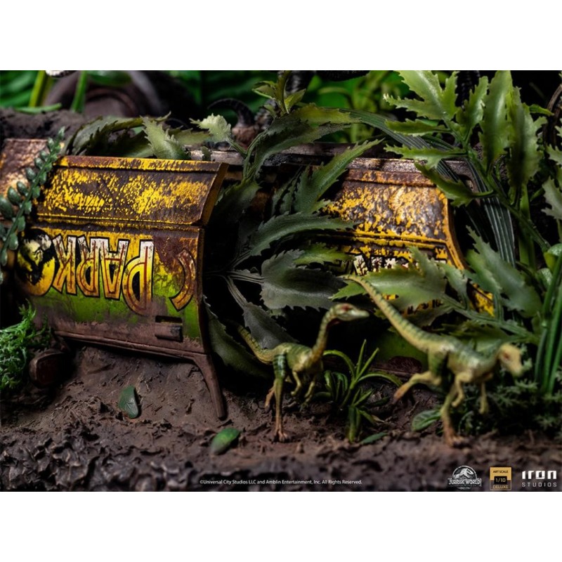 JURASSIC WORLD FALLEN KINGDOM - Blue Deluxe -Statue ArtScale 1/10 24cm 