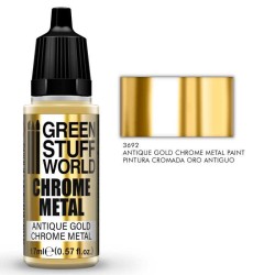 Peinture Chromée - OR ANTIQUE 17ml