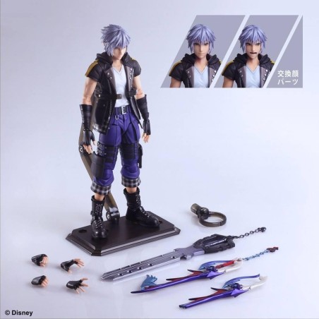 KINGDOM HEARTS III - Riku Ver. 2 Deluxe - Figurine Play Arts Kai 24cm 