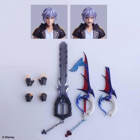 KINGDOM HEARTS III - Riku Ver. 2 Deluxe - Figurine Play Arts Kai 24cm 