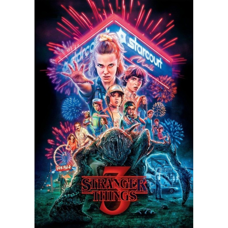 STRANGER THINGS - Puzzle 1000P 