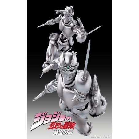 JOJO PART 5 - Silver Chariot - Figurine Super Action Chozokado 16cm 