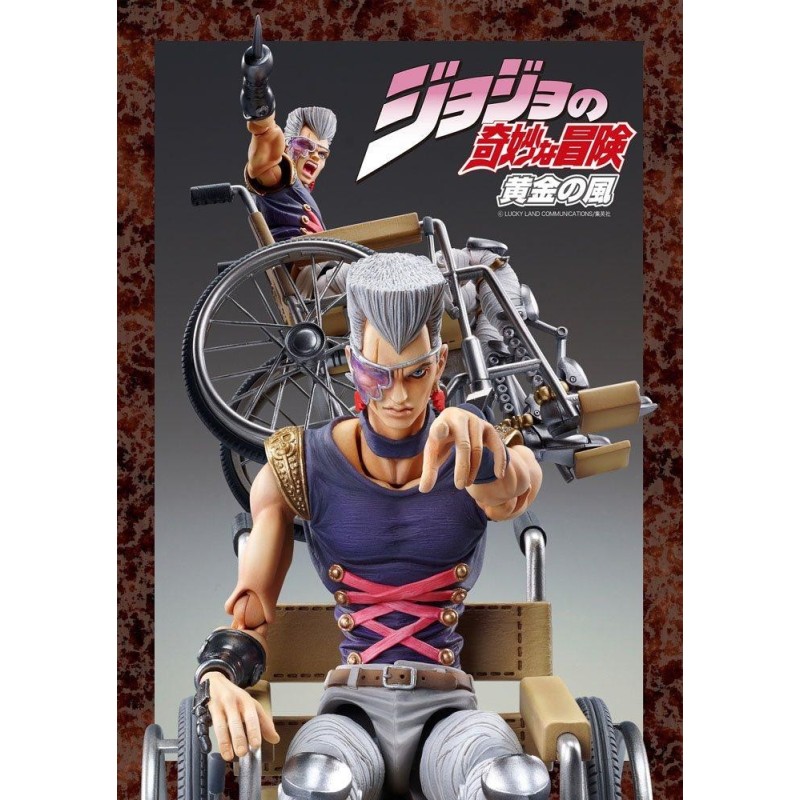 JOJO PART 5 - J.P. Polnareff - Figurine Super Action Chozokado 16cm 