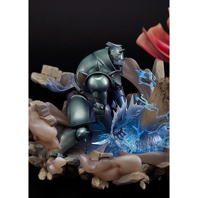 FULL METAL ALCHEMIST - Edward Elric & Alphonse Elric - Statuette 58cm 