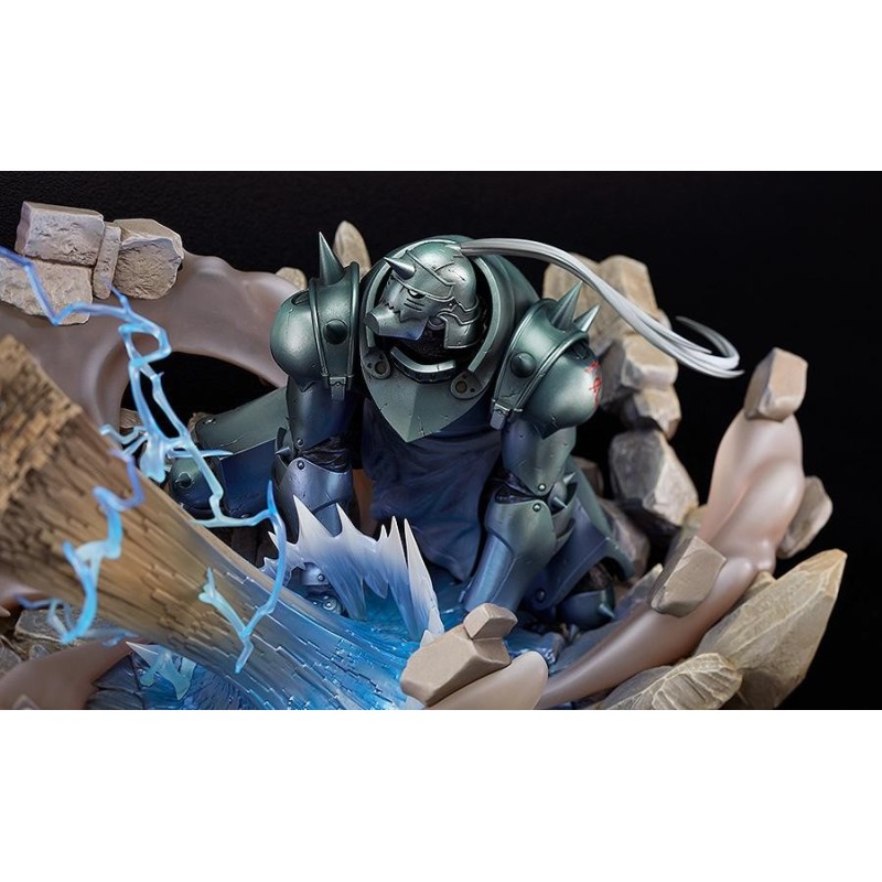 FULL METAL ALCHEMIST - Edward Elric & Alphonse Elric - Statuette 58cm 