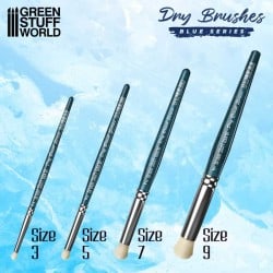 Set Pinceaux pour Pinceau Sec - BLUE SERIES 2