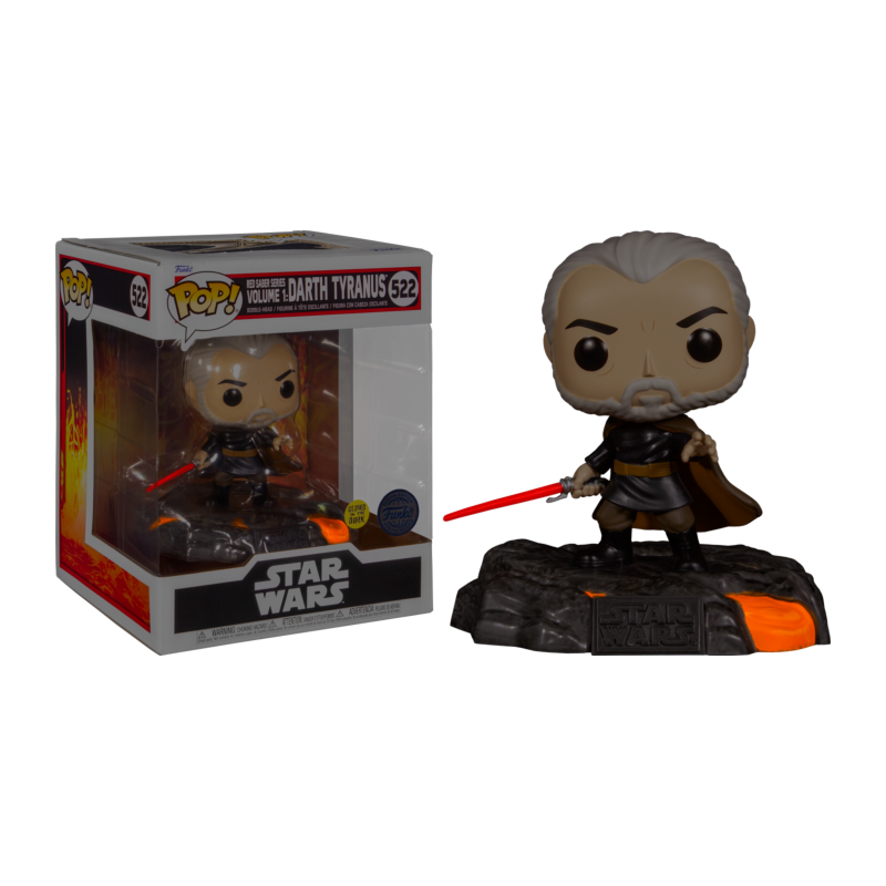 STAR WARS - POP DELUXE N° 522 - RSSv1 - Darth Tyranus (GW) 