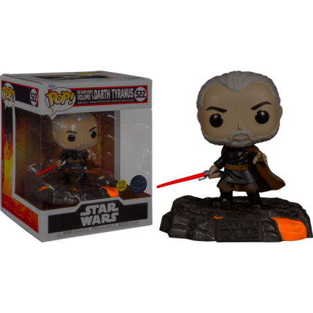 STAR WARS - POP DELUXE N° 522 - RSSv1 - Darth Tyranus (GW) 