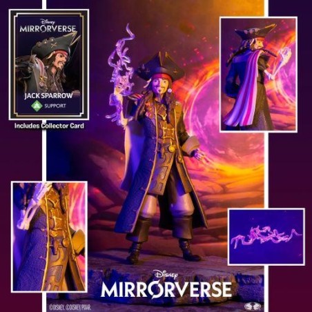 DISNEY MIRRORVERSE - Jack Sparrow - Figurine 17cm 
