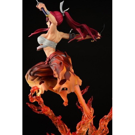 FAIRY TAIL -Erza Scarlet Samurai Ver. Kurenai -Statuette OrcaToys 43cm 