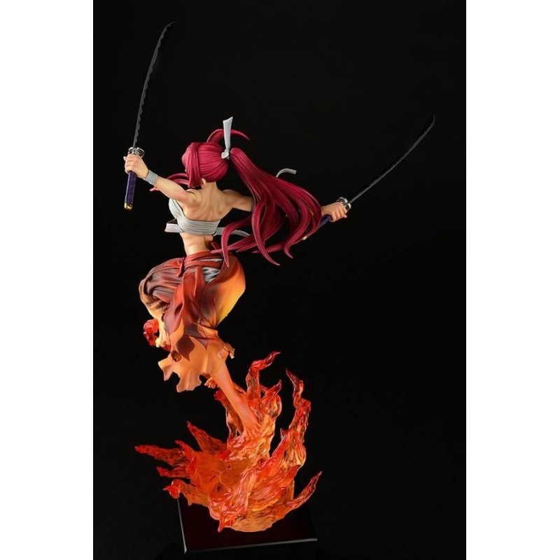 FAIRY TAIL -Erza Scarlet Samurai Ver. Kurenai -Statuette OrcaToys 43cm 