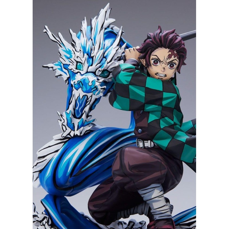 DEMON SLAYER - Tanjiro Kamado 1/8 Total concentration - Statuette 19cm 