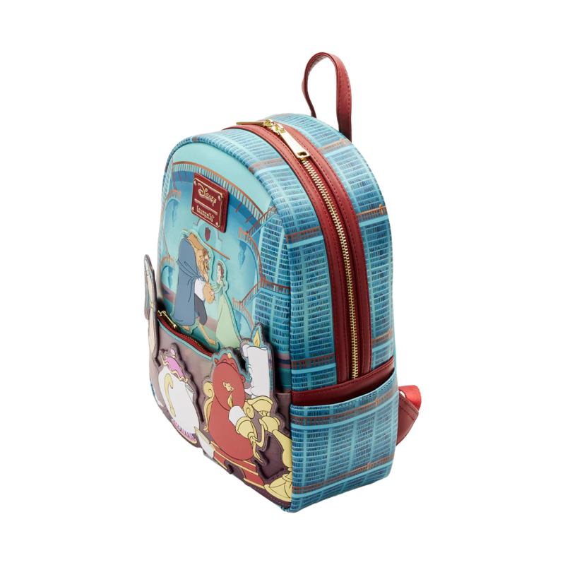 DISNEY - La Belle et la Bete "Library" - Mini sac à dos Loungefly 