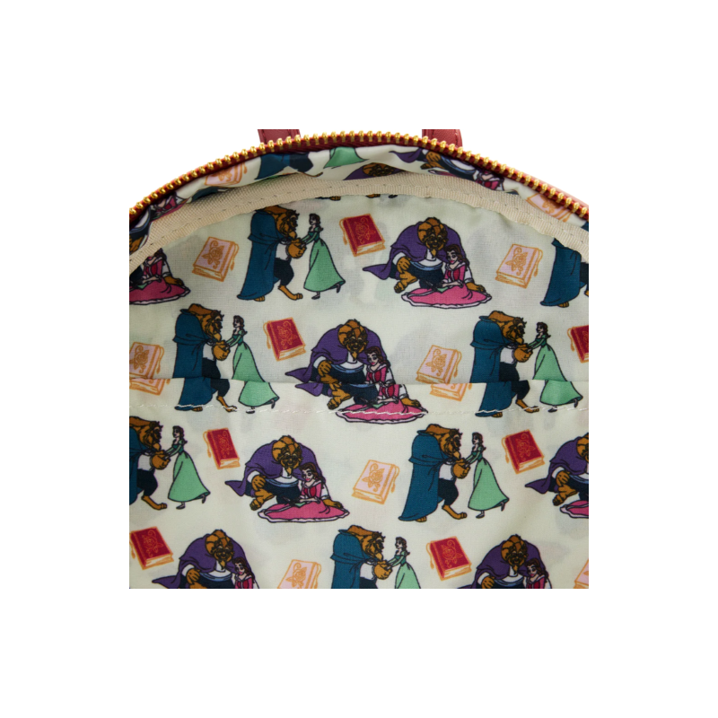 DISNEY - La Belle et la Bete "Library" - Mini sac à dos Loungefly 
