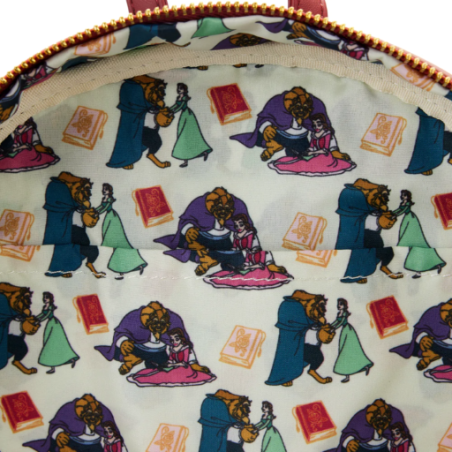 DISNEY - La Belle et la Bete "Library" - Mini sac à dos Loungefly 