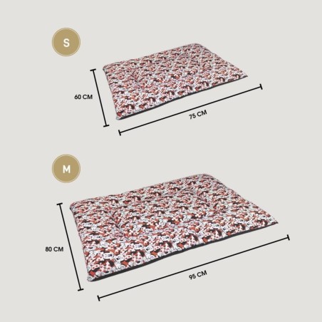 MINNIE - Matelas pour Chien - S (75 X 60 X 4 CM) 