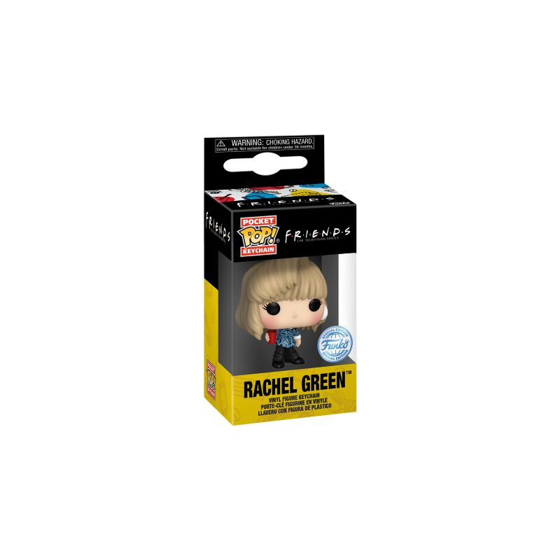 FRIENDS - Pocket Pop Keychains - 80's Hair Rachel 