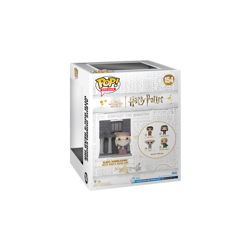HARRY POTTER - POP Deluxe N° 154 - 20ème Ann -tete Sanglier/Dumbledore 