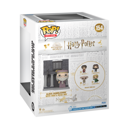 HARRY POTTER - POP Deluxe N° 154 - 20ème Ann -tete Sanglier/Dumbledore 