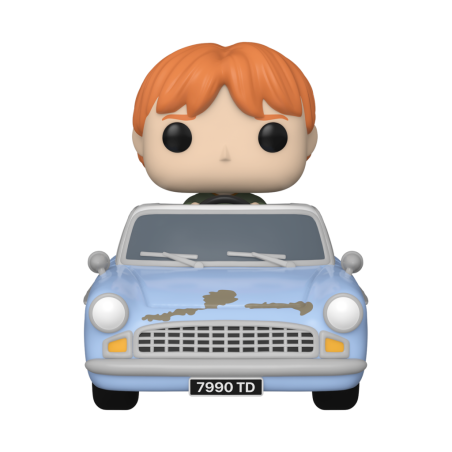 HARRY POTTER - POP Ride SDLX N° 112 - 20ème Anniv. - Ron avec voiture 