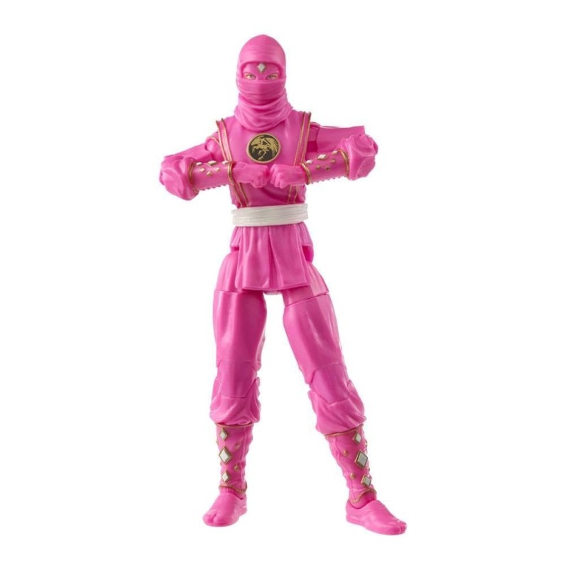 POWER RANGERS - Ninja Pink Ranger - Figurine Lightning Collection 15cm 