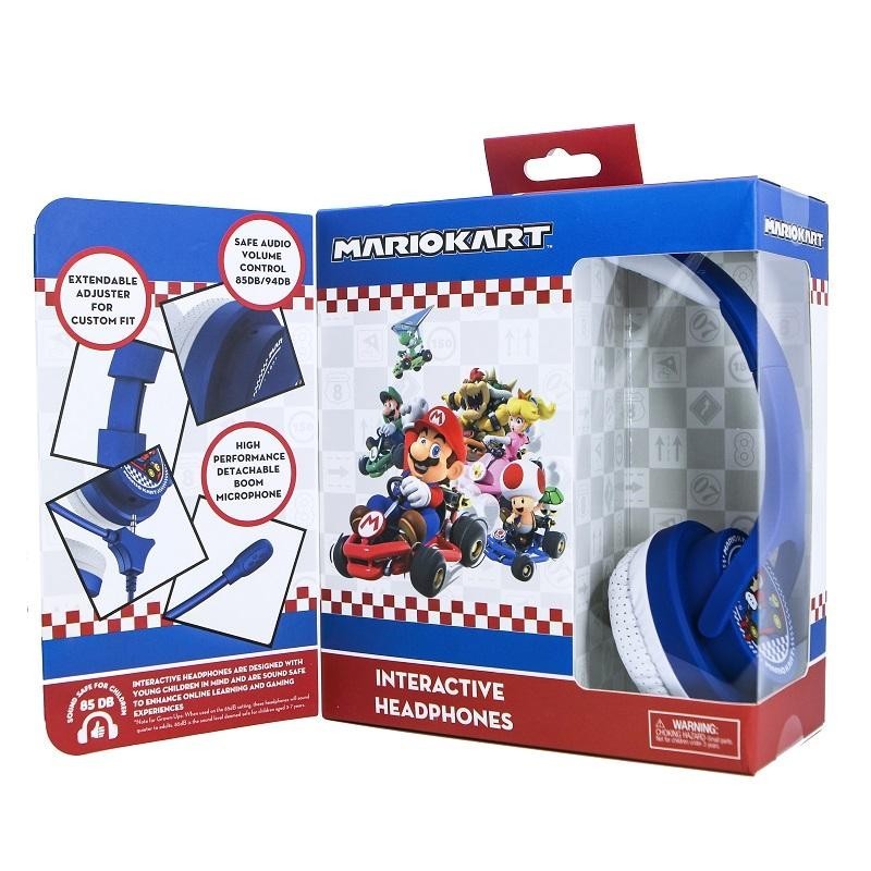 NINTENDO - Casque Audio Interactif Junior - Mario Kart 