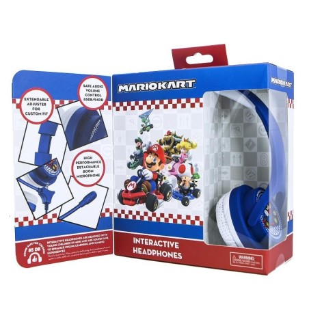 NINTENDO - Casque Audio Interactif Junior - Mario Kart 