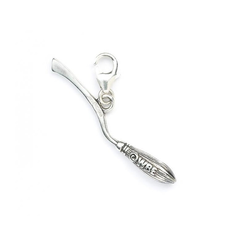 HARRY POTTER - Nimbus 2000 - Clip Charme Argent pour Collier&Bracelet 