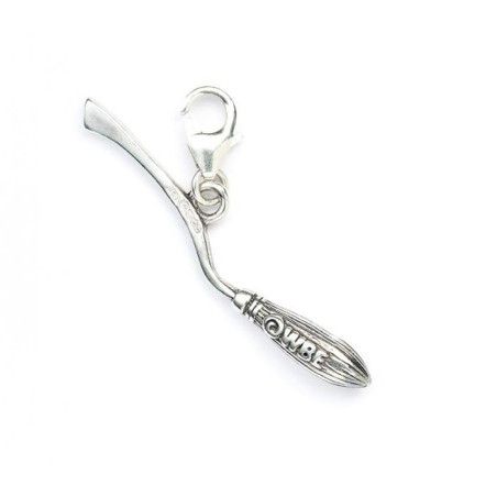 HARRY POTTER - Nimbus 2000 - Clip Charme Argent pour Collier&Bracelet 