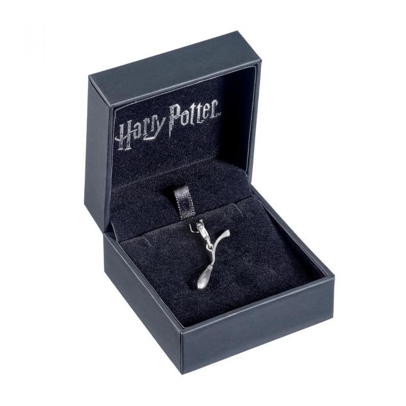 HARRY POTTER - Nimbus 2000 - Clip Charme Argent pour Collier&Bracelet 