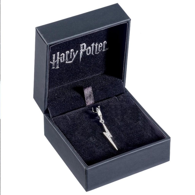 HARRY POTTER - Eclair - Charme Clip + Eléments Cristal pour Bracelet 