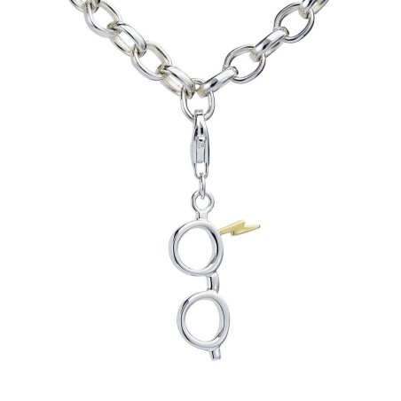 HARRY POTTER - Eclair & Lunettes - Clip Charme pour Bracelet 