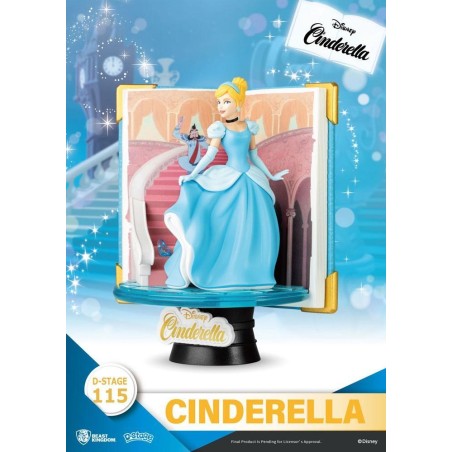 DISNEY - Cendrillon - Statuette D-Stage Book Series Diorama PVC 13cm 