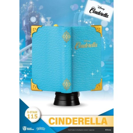 DISNEY - Cendrillon - Statuette D-Stage Book Series Diorama PVC 13cm 