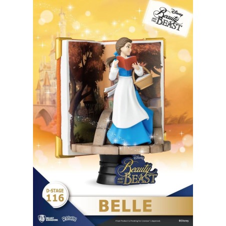 DISNEY - Belle - Statuette D-Stage Book Series Diorama PVC 13cm 