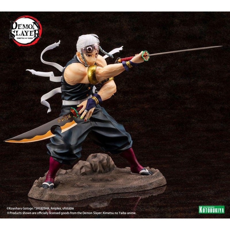 DEMON SLAYER - Tengen Uzui Bonus Vers. - Statuette 1/8 ARTFXJ 23cm 