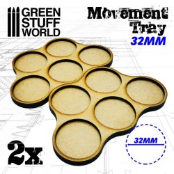 Plateaux de Mouvement MDF 32mm x5Horde 2