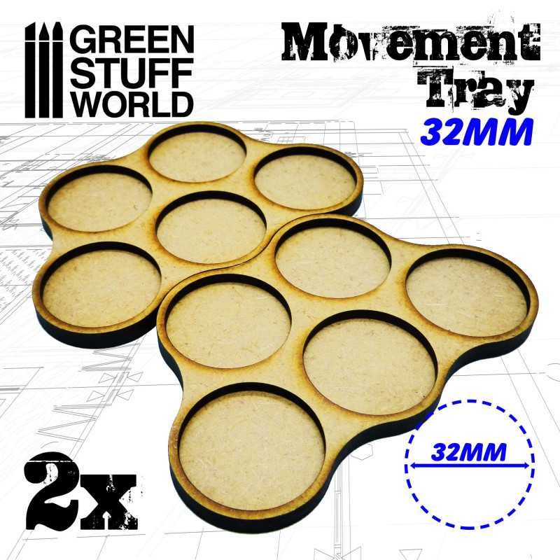 Plateaux de Mouvement MDF 32mm x5Horde