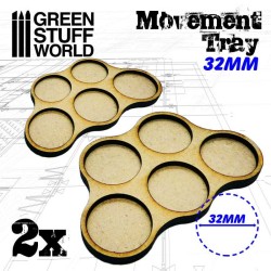 Plateaux de Mouvement MDF 32mm x5Horde