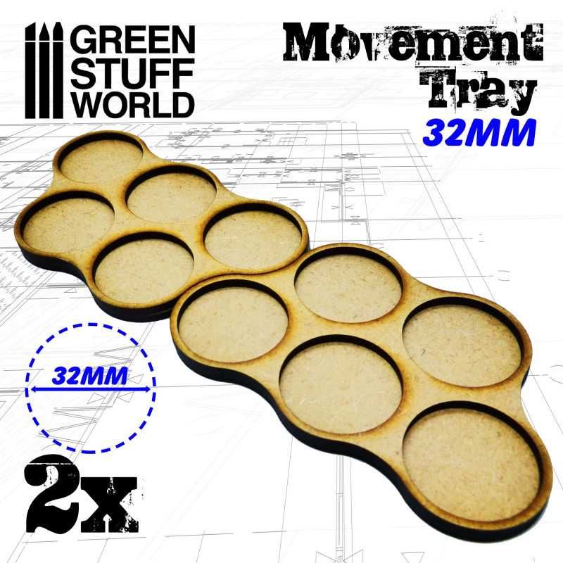 Plateaux de Mouvement MDF 32mm x5Horde