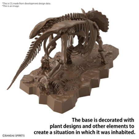 IMAGERY SKELETON - 1/32 Triceratops - Model Kit 