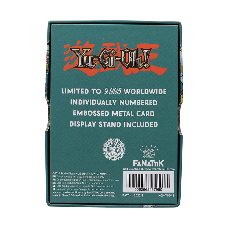 YU-GI-OH! - Utopia N°39 - Carte en Métal Collector 