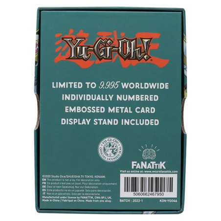YU-GI-OH! - Utopia N°39 - Carte en Métal Collector 