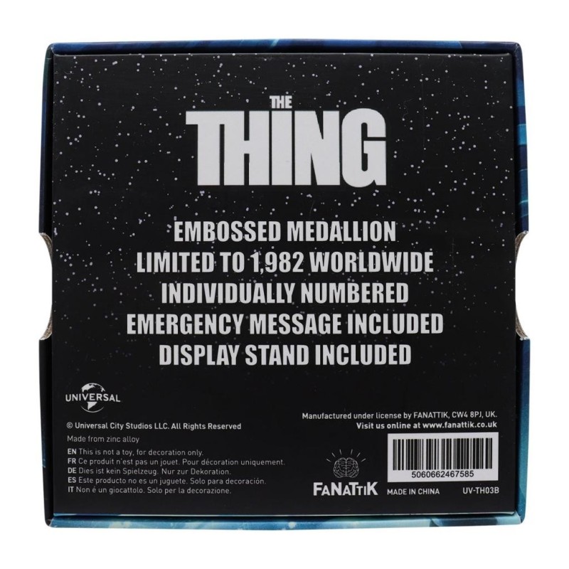 THE THING - Médaillon Anniversaire Collector Edition Limitée 