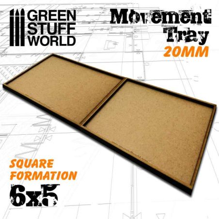 Plateaux de Mouvement MDF 20mm 6x5